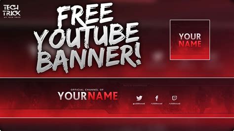 youtube banner creator gaming free.